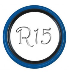 Флиппер Twin Color black-blue R15 (1 шт.)