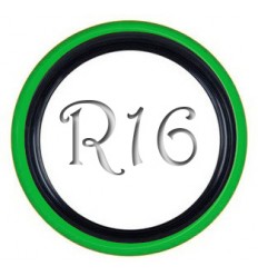 Флиппер Twin Color black-green R16 (1 шт.)