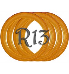 Флипперы Color orange R13 (4 шт.)