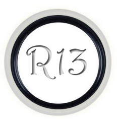 Флиппер Twin Color black-white R13 (1 шт.)