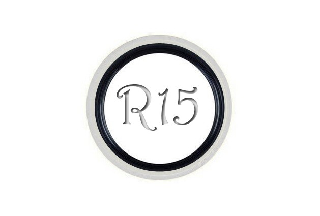 Флиппер Twin Color black-white R15 (1 шт.)