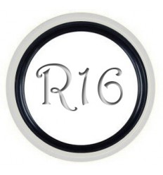 Флиппер Twin Color black-white R16 (1 шт.)
