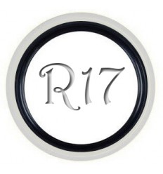 Флиппер Twin Color black-white R17 (1 шт.)