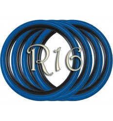 Флипперы Twin Color black-blue R16 (4 шт.)