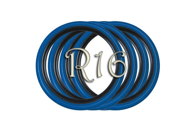 Флипперы Twin Color black-blue R13 (4 шт.)