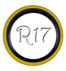 Флиппер Twin Color black-yellow R17 (1 шт.)