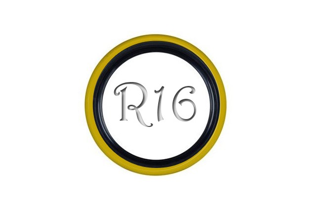 Флипперы Twin Color black-yellow R16 (4 шт.)