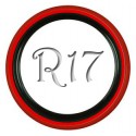 Флиппер Twin Color black-red R17 (1 шт.)