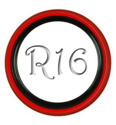 Флиппер Twin Color black-red R16 (1 шт.)